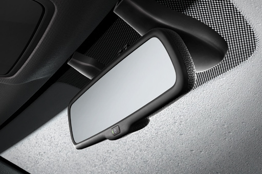Rain sensor with the mirror