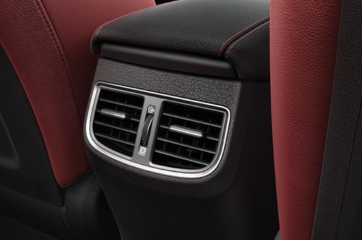Rear air ventilation system