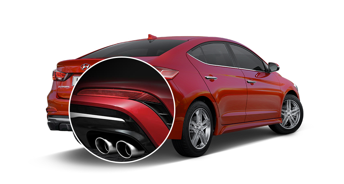Rear reflector
