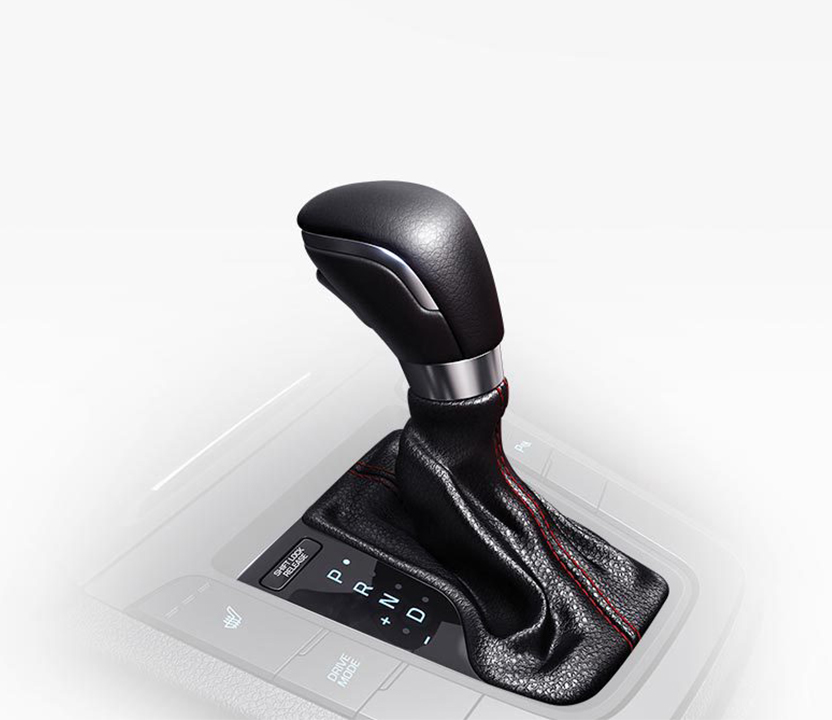 Full view of 7-speed double clutch transmission