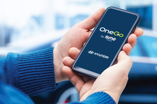 Manage your Hyundai in the OneGo App. All-in-one convenience. Manage everything from booking services and test drives to insurance - all from your phone.