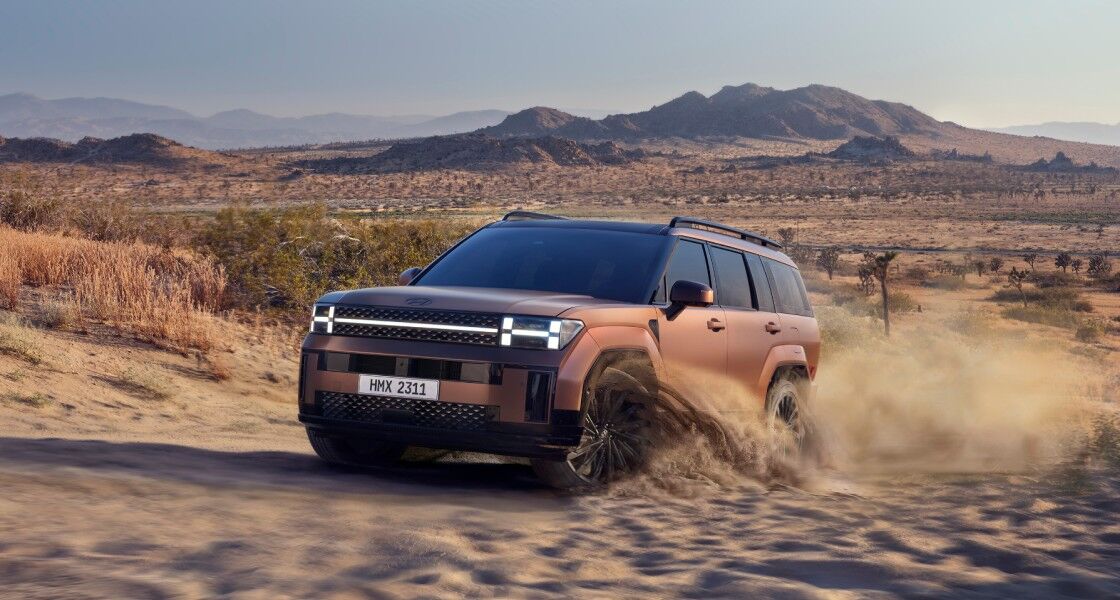 view outside from SANTA FE passenger seat drivers door open