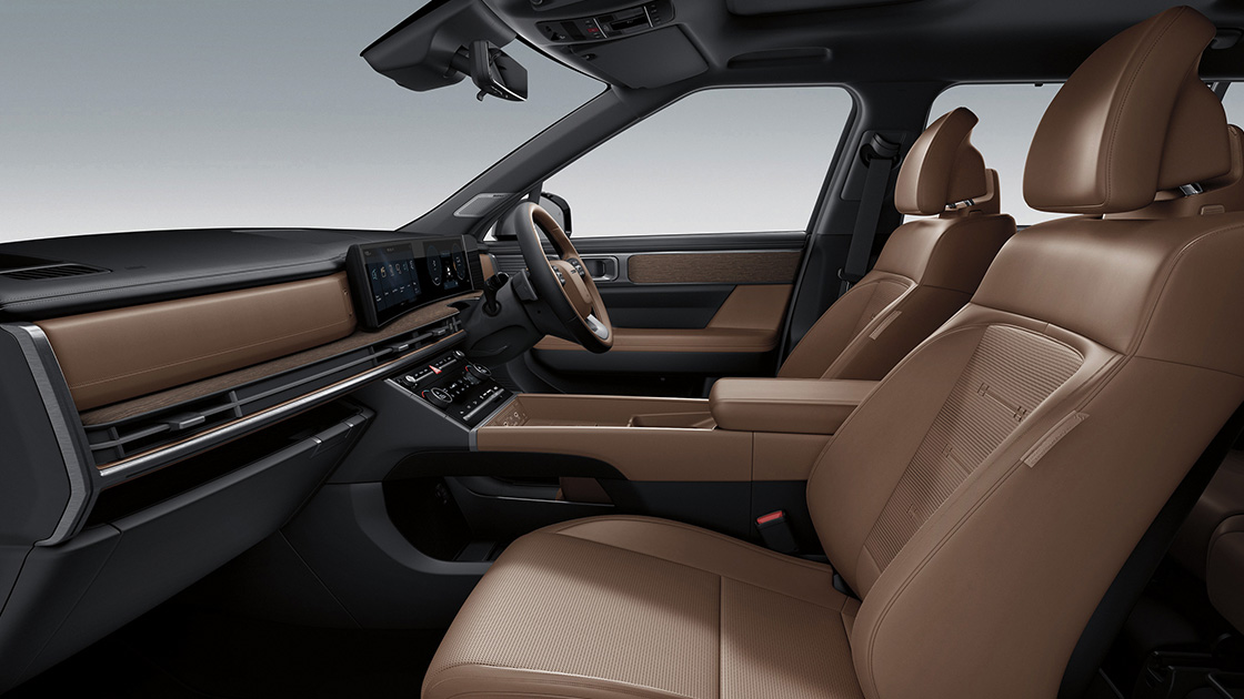 Pecan Brown Nappa Leather - SANTA FE Interior