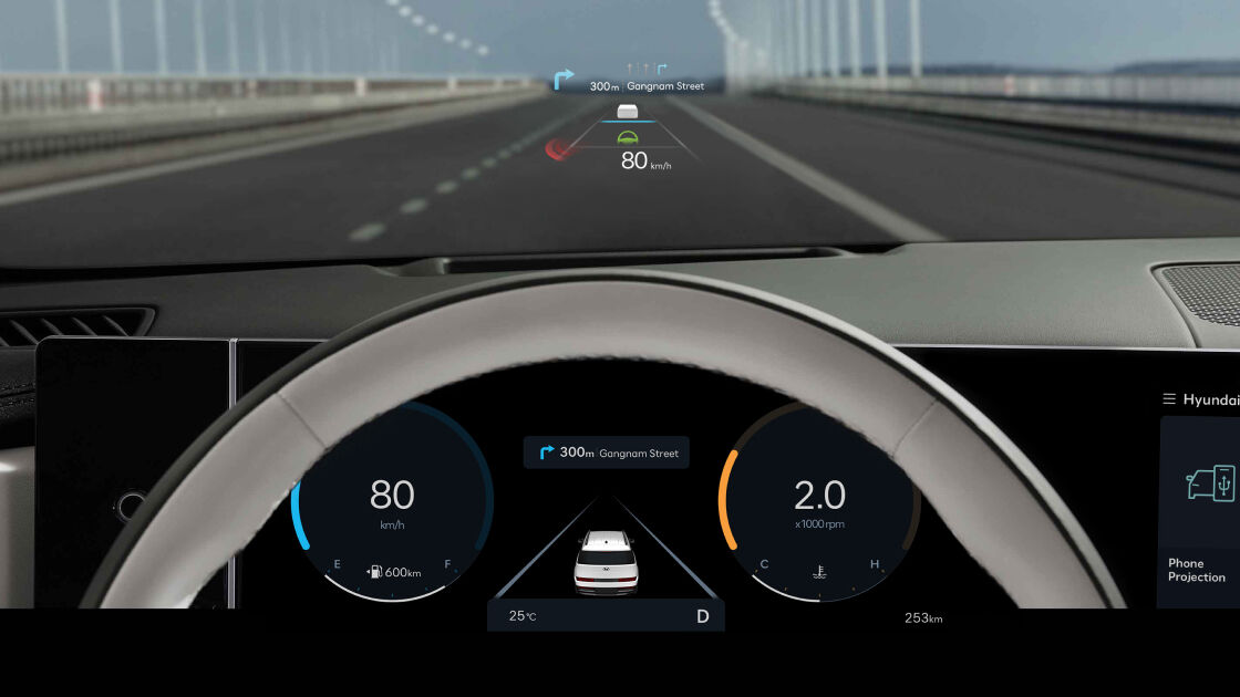 Santa Fe - Head-up Display (HUD)