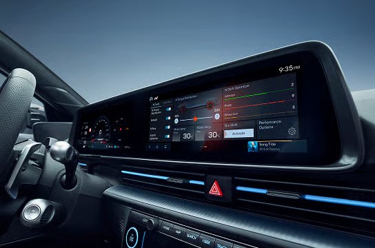 Hyundai IONIQ 6 N - 4 inches TFT Digital Display